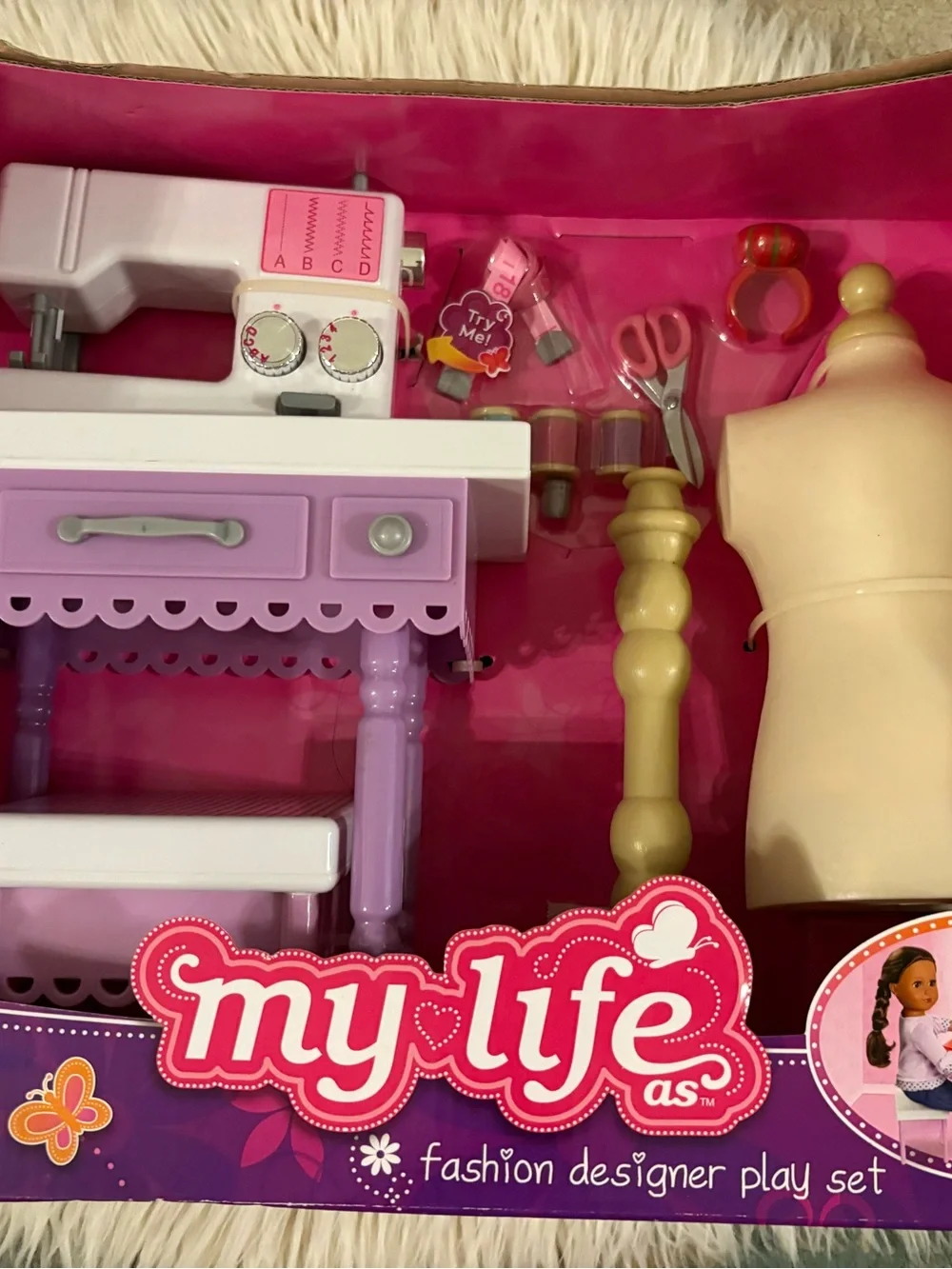 My Life 11 pc Fashion Designer Play Set 18” American Girl Dolls Sewing Machine
